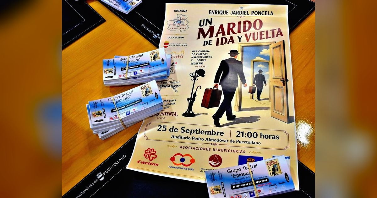 "Un marido de ida y vuelta" de Jardiel Poncela — XIV Teatro Solidario de Arquicma
