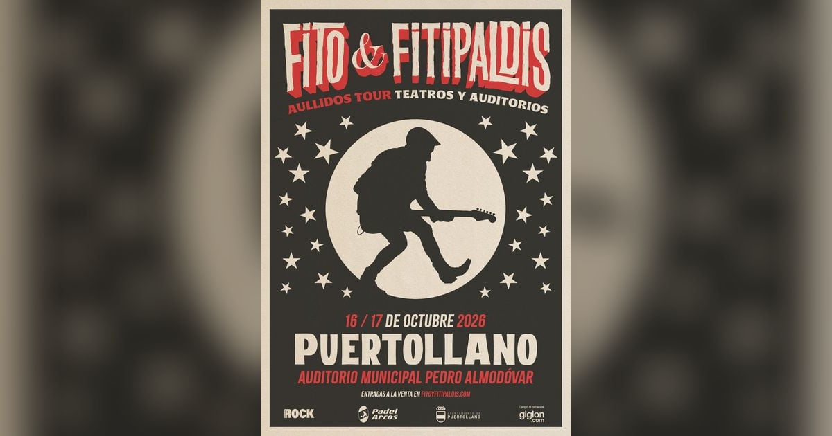 Fito & Fitipaldis — "Aullidos Tour. Teatros y Auditorios" (16 de octubre)