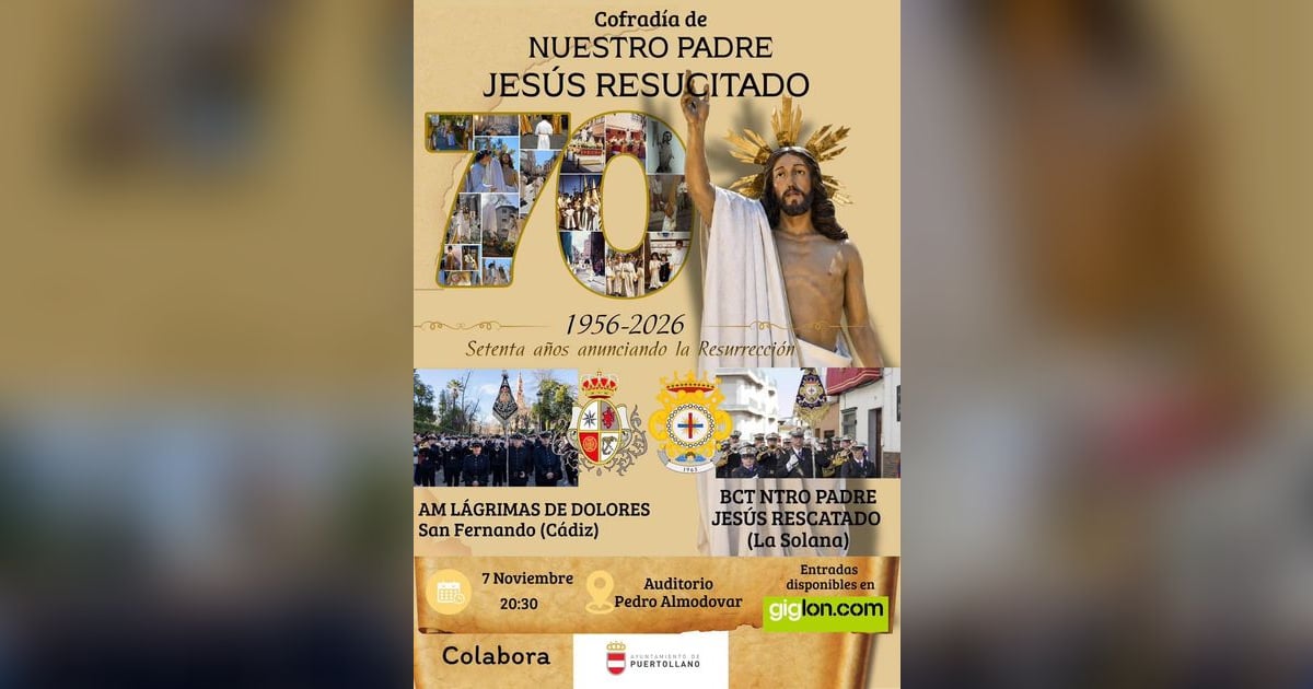 Concierto 70 años de la Cofradía de Nuestro Padre Jesús Resucitado