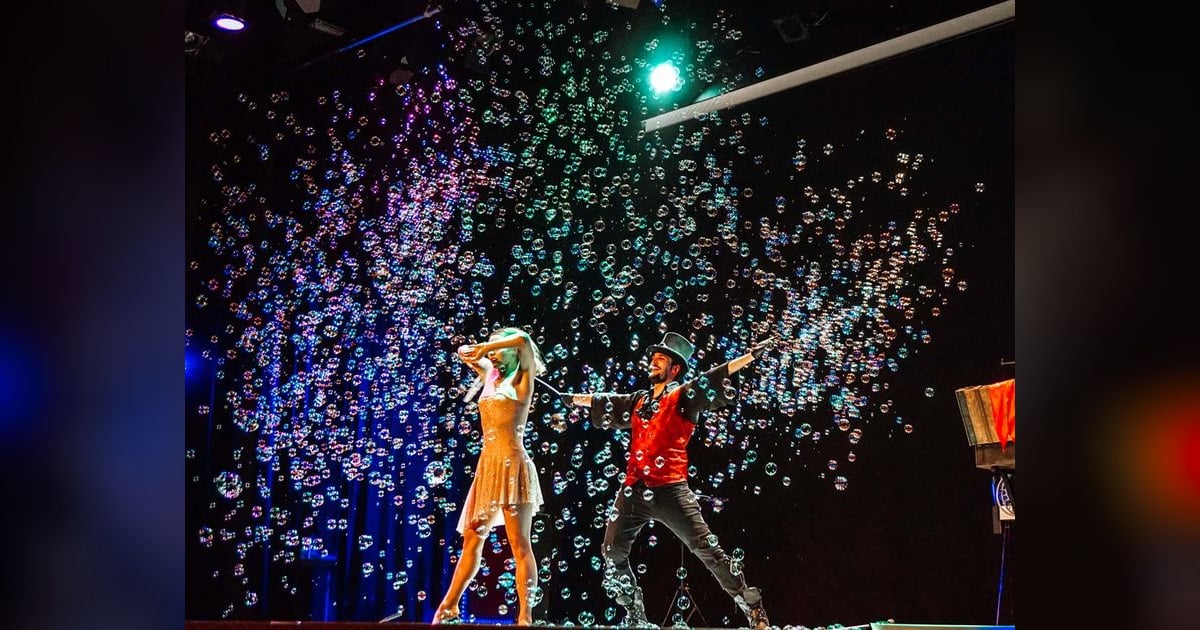 "Dreaming Bubbles": el espectáculo de las burbujas