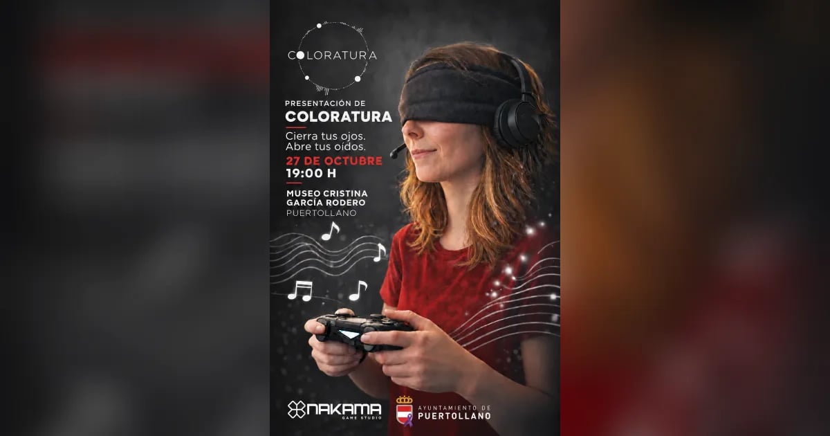 Presentación de Coloratura, el videojuego que se juega con los ojos cerrados