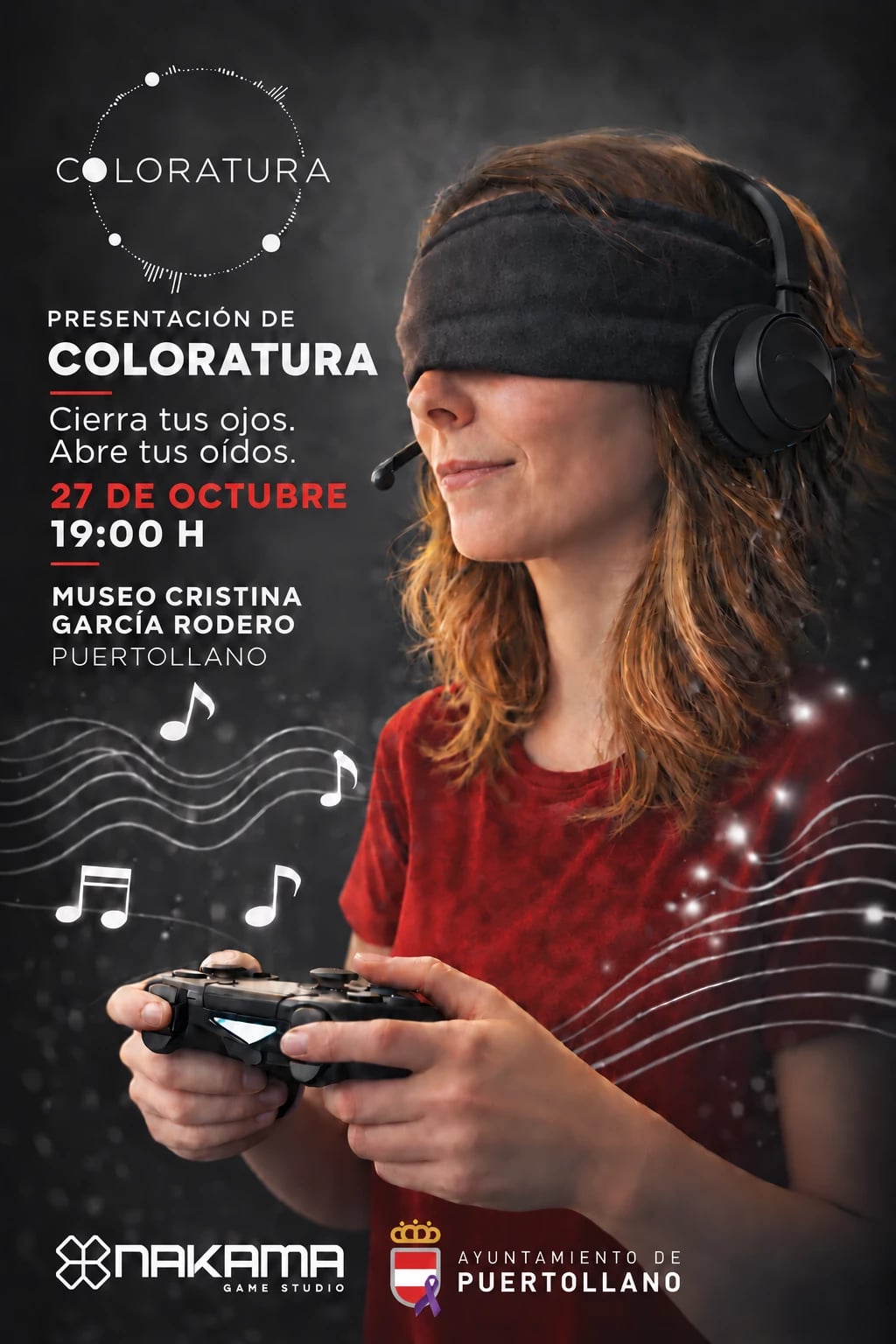 Presentación de Coloratura, el videojuego que se juega con los ojos cerrados — foto 2
