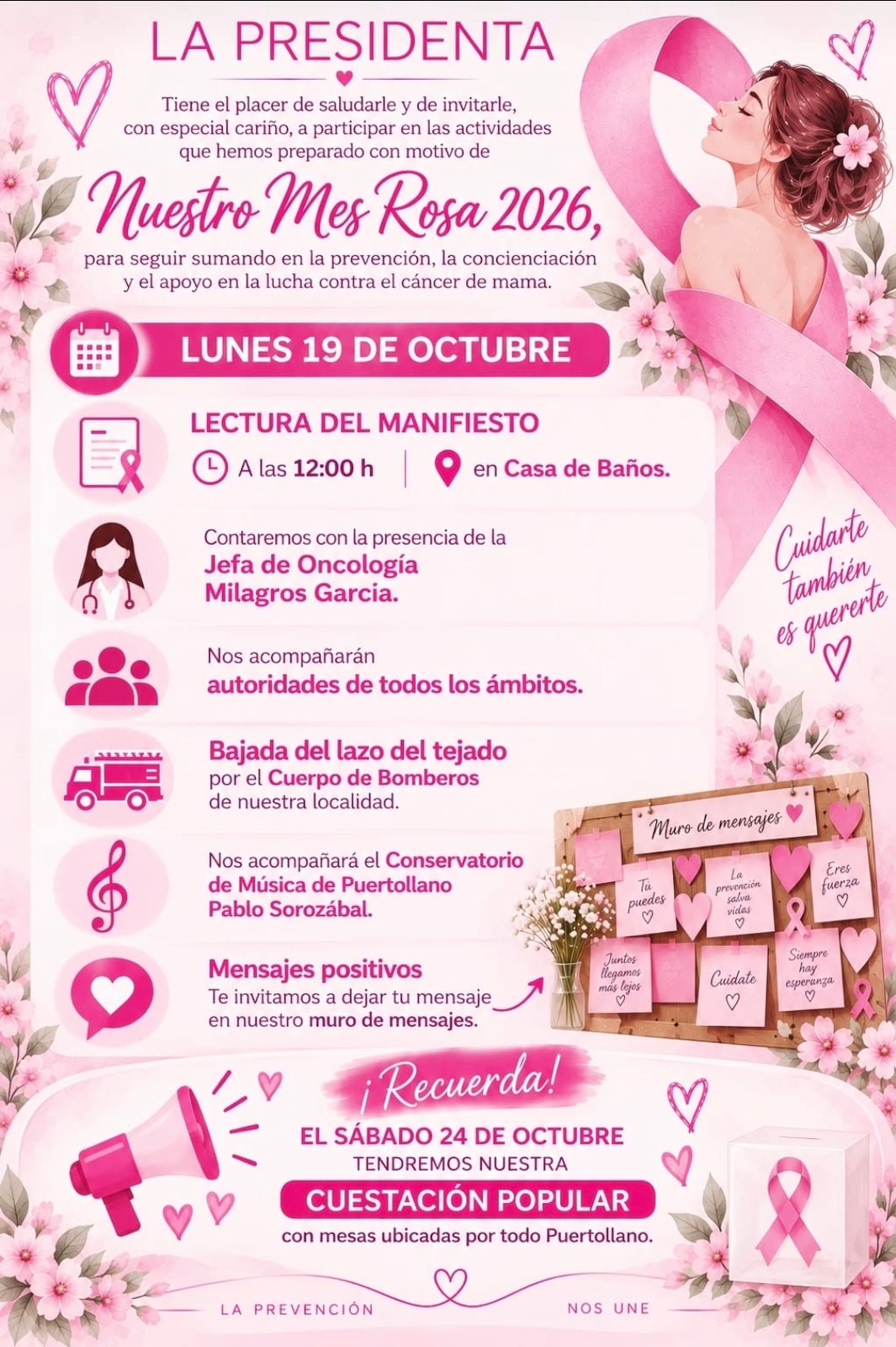 Cuestación popular del Mes Rosa de la asociación Santa Águeda — foto 2